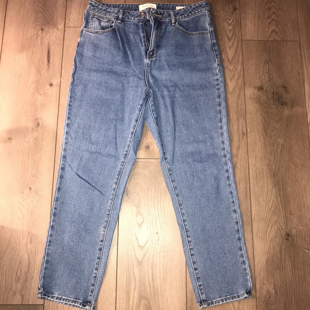 PacSun Dark Blue Mom Jeans